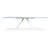 White Cattelan Italia Glass Dining Table in Light Blue For Sale - Image 8 of 9