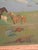 Sigfrid Bengtsson, Horses on the Meadow, Revinge, 1950s, Oil Painting on Panel, Framed For Sale - Image 8 of 13