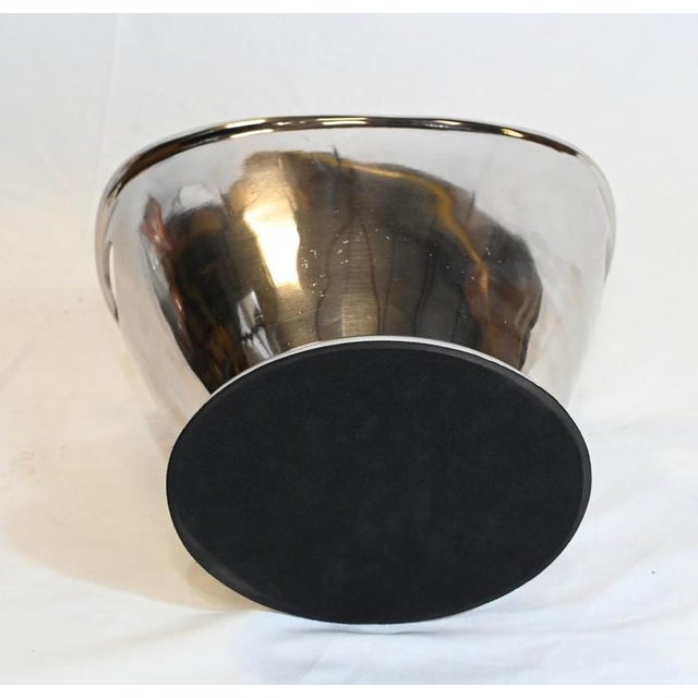 Silver-Plated Champagne Bucket For Sale - Image 4 of 5