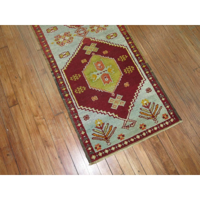 Early 20th Century Antique Turkish Sivas Runner For Sale - Image 5 of 5