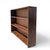Vintage Primitive Rustic Low Wood Bookcase No. 57a For Sale - Image 4 of 18