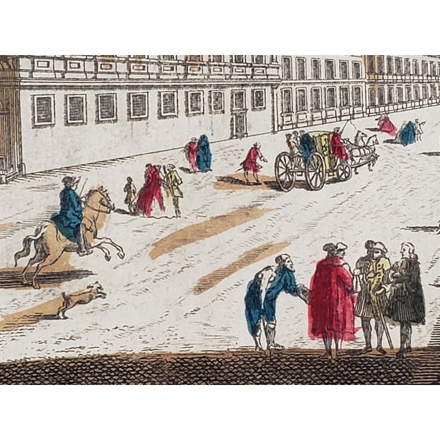 This print I believe is hand colored and would seem to have been made in France. Actual year of printing I believe is...