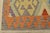 Kilim Rug 4’2” X 5’6” Multicolor Wool Tribal Handwoven Oriental Carpet For Sale - Image 9 of 12