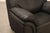 Italsofa Contemporary Black Leather Club Chair For Sale In Philadelphia - Image 6 of 18