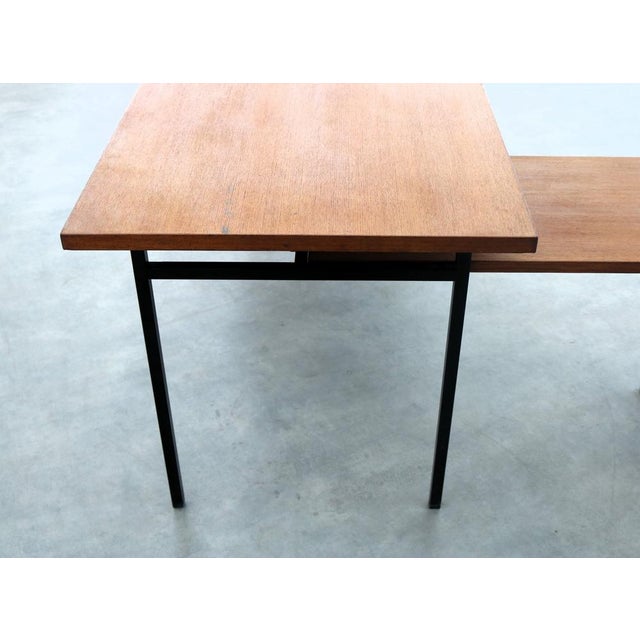 Vintage Teak Executive Desk from Knoll, 1960s For Sale - Image 11 of 12
