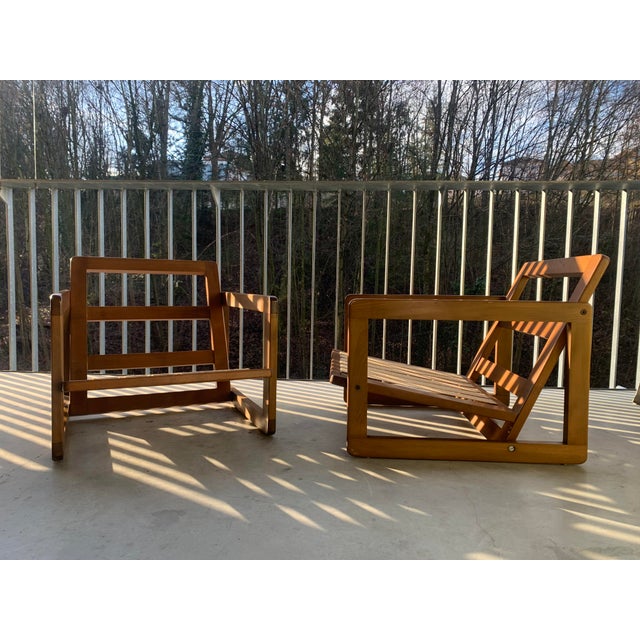 Mid-Century Danish Lounge Chairs, 1970s, Set of 2 For Sale - Image 17 of 18