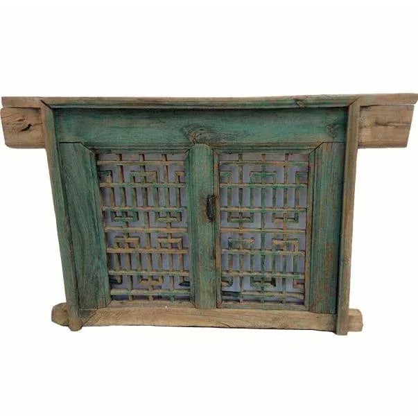 Small Antique Screen Window For Sale - Image 4 of 4