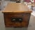 Farmhouse Antique Primitive Wooden Chest With Original Iron Hardware & Aged Patina For Sale - Image 3 of 8