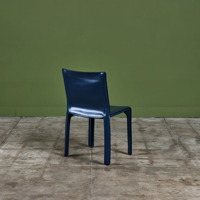 Metal Mario Bellini Cab Side Chair for Cassina For Sale - Image 7 of 18