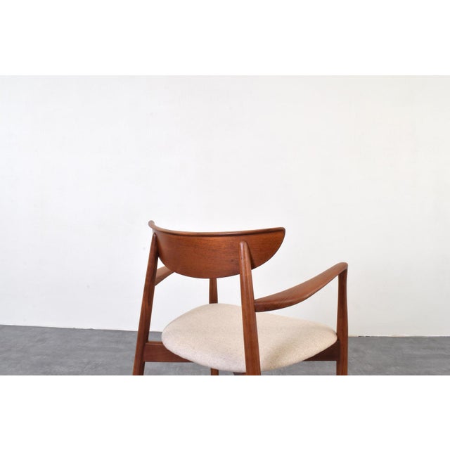 Mid-Century Teak Armchair by Harry Østergaard for Randers Møbelfabrik, 1960s For Sale - Image 9 of 14