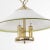Suspension Lamp in White Murano Glass with Yellow, Green and Galvanic Gold Finishes, Italy, 1980s For Sale - Image 3 of 10