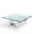 Mid-Century Modern Paul Evans Cityscape Mid Century Chrome and Stainless Steel Coffee Table For Sale - Image 3 of 7