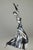 Karl Hagenauer, Dancer Figure, 1920s, Nickeled Metal & Onyx Base For Sale - Image 9 of 15