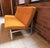 1960s 1960s Florence Knoll Style Mid Century Modern 3-Seat Orange Sofa. MCM For Sale - Image 5 of 7