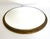 Mid 20th Century Oversized Vintage Gilt Metal Mirrored Plateau — Repurposed Lighting Element — Hollywood Regency / Neoclassical For Sale - Image 5 of 18