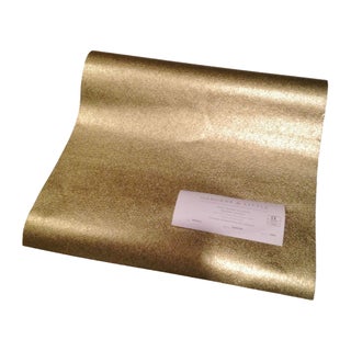 Osborne & Little Bronze Metallic Wallpaper - 4 For Sale