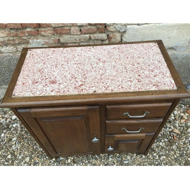 French Sideboard in Solid Oak from Mado For Sale - Image 6 of 12