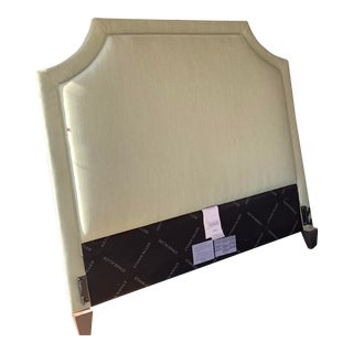 Ethan Allen Fabric Queen Sized Headboard For Sale