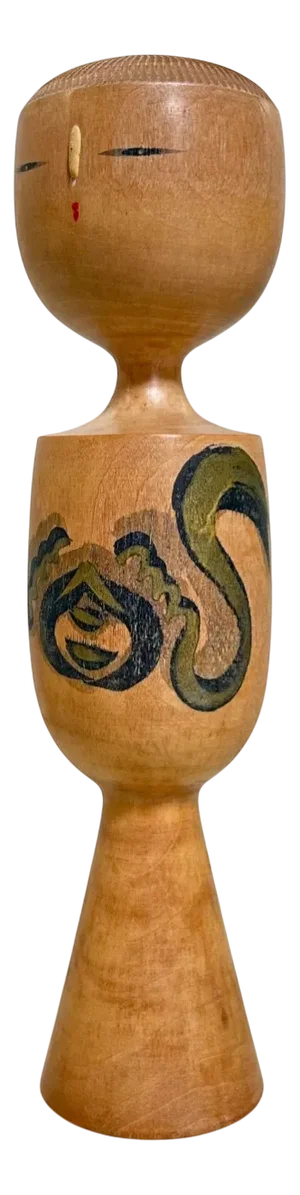 Vintage Kokeshi Hōshu by Yūsa Fukuju, 1960s