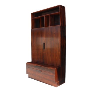 Kofod-Larsen for Faarup Møbelfabrik Rosewood Bookcase For Sale