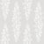Sample - Grapevine Wallpaper by Susan Hable in White on Grey For Sale