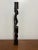 Vintage Hand-Carved Dark Wood Figural Candlestick, 12 Inch For Sale In Philadelphia - Image 6 of 10