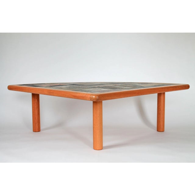 Mid-Century Modern 1960's Danish Modern Coffee Table Designed by Sallingboe Jelling For Sale - Image 3 of 10
