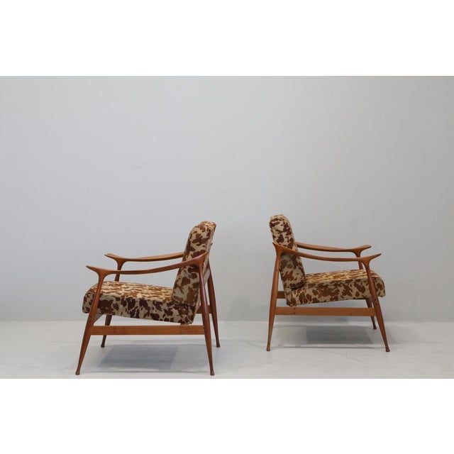 Fratelli Reguitti Armchairs by Ico Parisi for Fratelli Reguitti, Italy, 1959, Set of 2 For Sale - Image 4 of 16