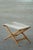 Model 203 Oak Folding Stool by Uno & Östen Kristiansson, 1950s For Sale - Image 9 of 13