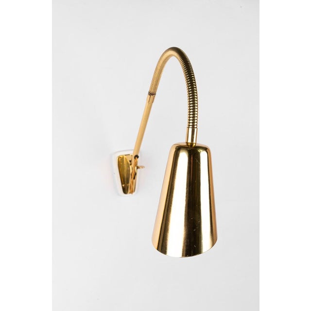 Metal Vintage Flexible Wall Lamp from Kalmar, 1950s For Sale - Image 7 of 18