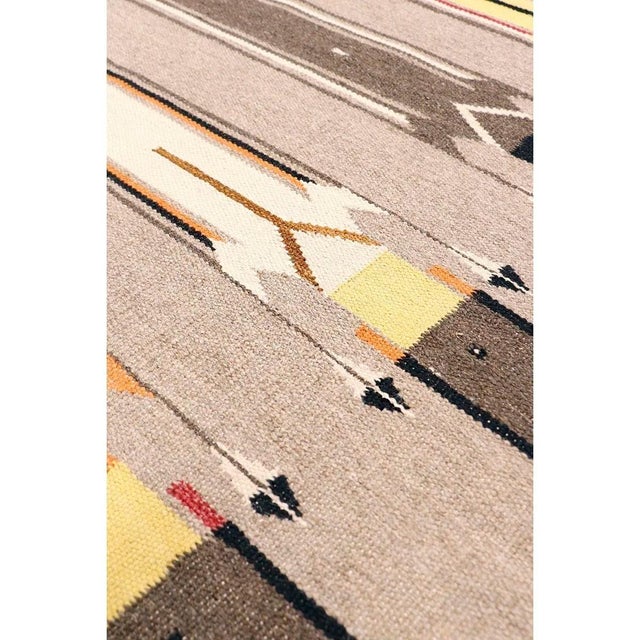 Traditional Tuscany Wool Mocha Area Rug, 4' 1'' X 6' 0'' For Sale - Image 3 of 6