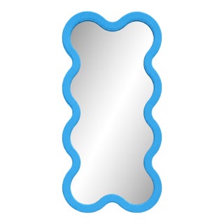 Modern Architectural Narrow Wall Mirror - Hvyli 8 by Oitoproducts For Sale