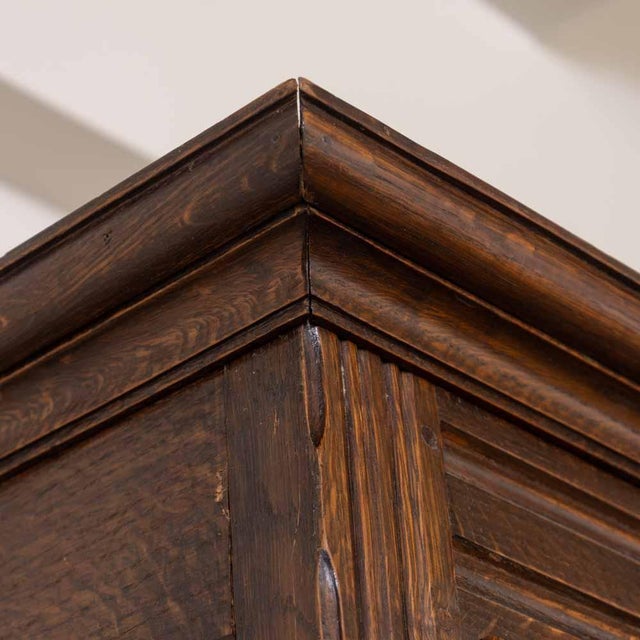 1940s French Carved Wood Cabinet by Charles Dudouyt, Attributed For Sale - Image 11 of 17