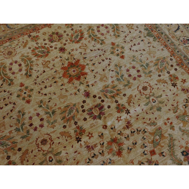Vintage Hand Knotted Royal Chobi Pakistani Gallery Rug. 6'2"x 12' For Sale - Image 11 of 18