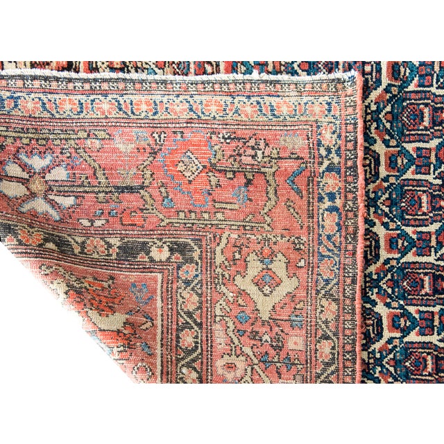 Early 20th Century Persian Nahavand Rug For Sale - Image 14 of 15