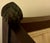 Mid-Century Modern 1940s Sleek Mid-Century Empire Walnut & Suede Settee For Sale - Image 3 of 9