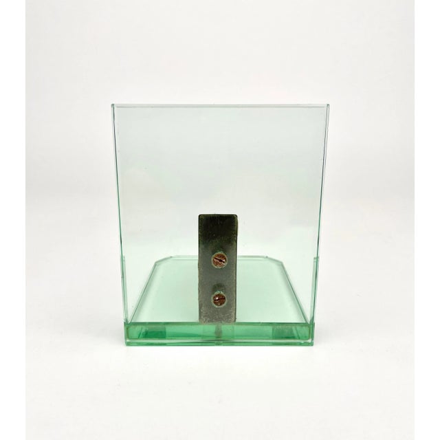 Glass & Wood Bookends, Italy, 1950s, Set of 2 For Sale - Image 10 of 14