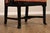 Black 12 Custom Black Lacquered Asian Inspired Dining Chairs For Sale - Image 8 of 18