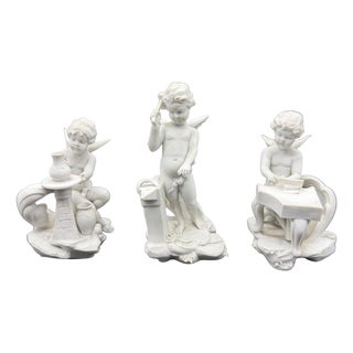Ceramic Angels by Benacchio for Triade, 1970s, Set of 3 For Sale