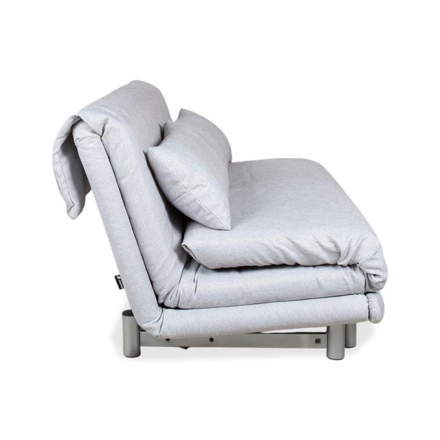 Multy Fabric Three-Seater Grey Manual Function Sleeper Sofa in Verano 600 from Ligne Roset For Sale - Image 11 of 14