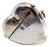 Plain Silver Heart-Shaped Matchbox with Hinged Lid For Sale