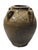 1900 - 1909 Old Asian Earthenware Pottery Storage Jar 12.5" H For Sale - Image 5 of 11