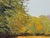 Late 20th Century Sunlit Country Path, Lush Greenery, Autumn Tones, Serene Countryside Landscape 1991 For Sale - Image 5 of 18