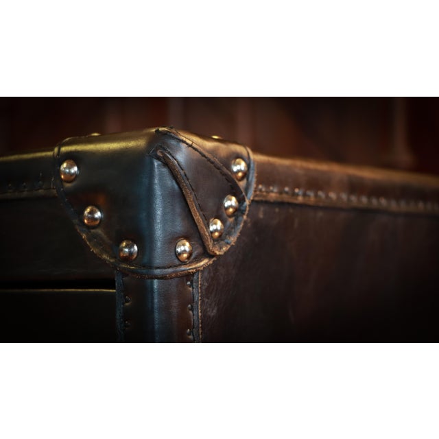 Black Halo Stoneyhurst Mayfair Leather Desk by Timothy Oulton, 2010s For Sale - Image 8 of 18