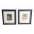 Pair of Framed Pablo Picasso Thumbprint Lithographic Originals ~ Paloma & Claude, 1960s For Sale