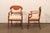 Pair Swedish Empire Armchairs, Early 19th C For Sale - Image 11 of 11