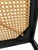 Late 20th Century Black Faux Bamboo Chinoiserie Cane Accent Chair For Sale In San Diego - Image 6 of 10