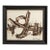 Mid 20th Century France Brown Wood Painting For Sale