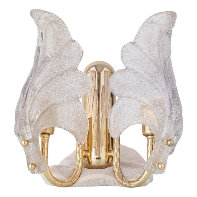 Mid-Century Graniglia Glass Wall Sconce, Italy, 1960s For Sale - Image 10 of 10