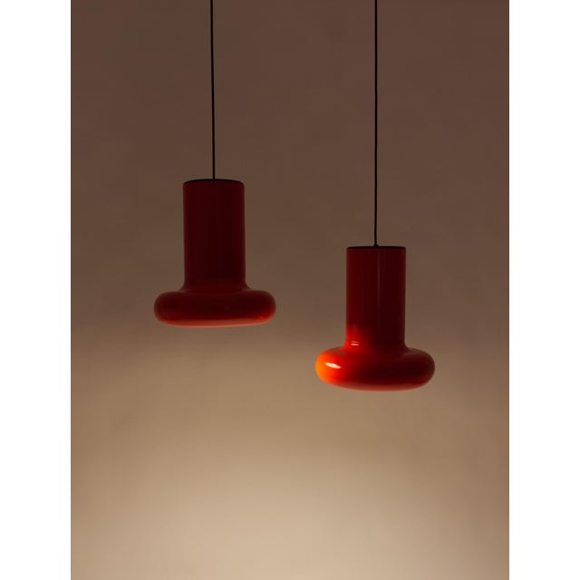 Space Age Pendant Lamps from Lita, France, 1970s, Set of 2, in Very Good conditions. Designed 1970 to 1979 This piece has...